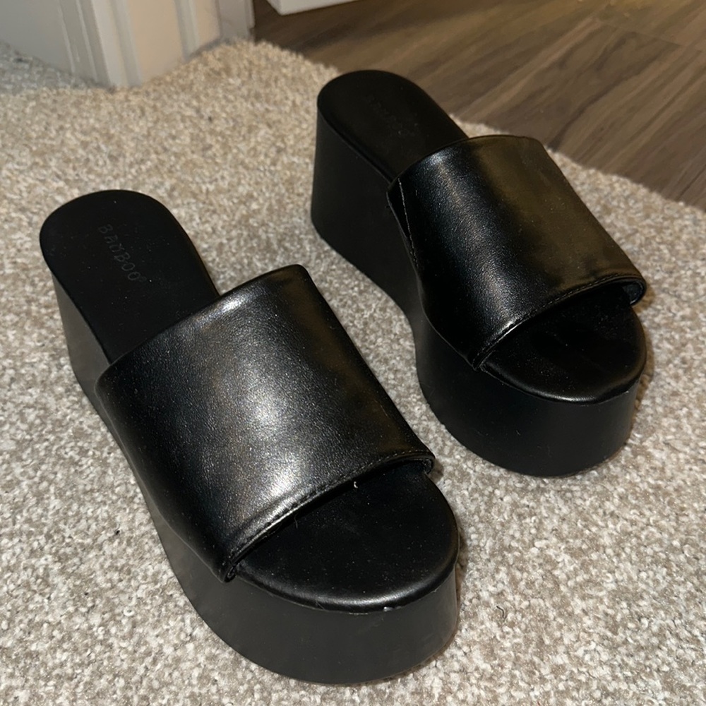 BAMBOO Platform Sandals